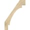 Ekena Millwork 4"W x 28"D x 40"H Merced Rough Sawn Knee Brace, Douglas Fir BRC04X28X40MRC00RDF - alternate 3